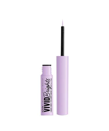 NYX Vivid Brights Liquid Liner - Lilac Pink 07 | Smear-Resistant Eyeliner - Buy Online on GoSupps.com