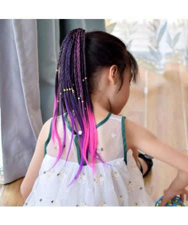 Buy Nuluxi Colored Hair Strands & Synthetic Wig Accessories - Perfect for Girls' Hair Extensions & Braids - Buy Online on GoSupps.com