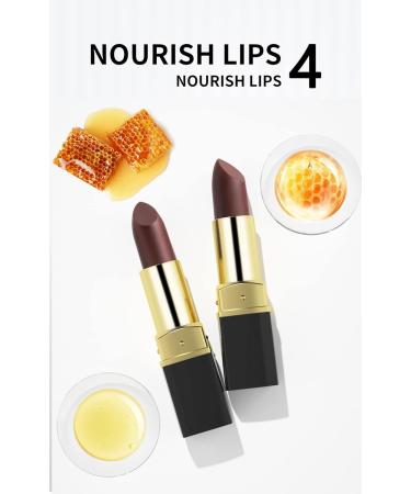 Waterproof Long Lasting Shimmer Lipstick - Black Rose | Shiny Liquid Lip Color for Women | Makeup Cosmetics - Buy Online on GoSupps.com