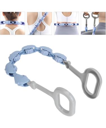 Premium Back & Neck Massage Device | Removable Ball Roll Rope | Pearl Roller for Relaxation | Portable Massager for Shoulders Legs & More - Buy Online on GoSupps.com