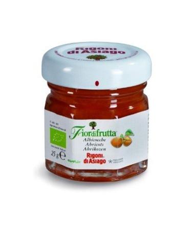 Rigoni di Asiago 24 Mini Albicocs Sugar Confirmation Jars 25 g Single-Dose Flordiphore