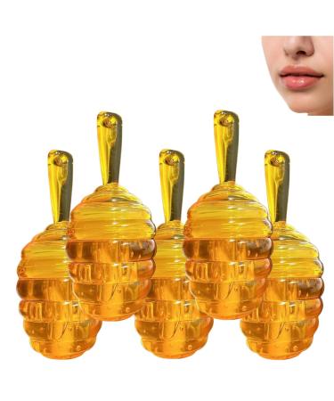 Honey Moisturizing Lip Oil,Honey Moisturizing Lip Oil,Moisturizing Lip Gloss,Cracked Lip Care Oil,Nourishing and Repairing Lip Lines,Non-Sticky,Hydr