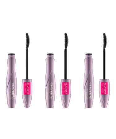 Catrice Glam & Doll False Lashes Mascara No. 010 black volume-making incorrect eyelash effect defined matt vegan without microplastic particles nanoparticles free without perfume 3x9.5ml) 9.5 ml (3 Pack) 010 Black