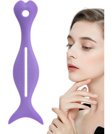 Silicone Makeup Stencil - Silicone Eyes Wing Eyeliner Stencils Tool | Lightweight Soft Portable Makeup Stencil for Girls Women Teens Females Purple - Buy Online on GoSupps.com