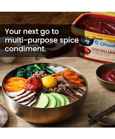 Chung Jung One Gochujang Hot Red Pepper Paste 500g - Vegan (Pack of 10) - Buy Online on GoSupps.com