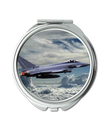 YENDOSTEEN fighter jets Mirror Travel Mirror fighter jet pocket mirror portable mirror