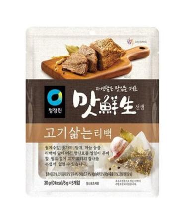 DAESANG) CHUNGJUNGWON SOUP STOCK FOR SUYUK (BOILED MEAT) 30G