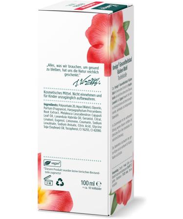 Kneipp Health Bath Back Wellness - Devil's Claw Bath Oil with Lavender and Cajeput Oils - 100ml - Buy Online on GoSupps.com