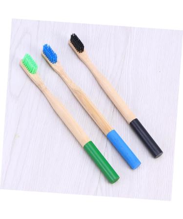 Soft Bristle Wooden Toothbrushes for Kids & Adults | Charcoal Toothbrushes for Healthy Smiles - Buy Online on GoSupps.com