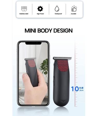 Rechargeable Bald Clipper - Professional 0 MM T Steel Blade Hair Trimmer Kit for Men with 3 Guide Combs - Buy Online on GoSupps.com