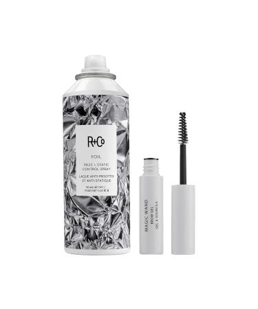 R+Co Foil Frizz & Static Control Spray Eliminates Frizz Smoothes Hair 2.57 Ounce (Pack of 2)