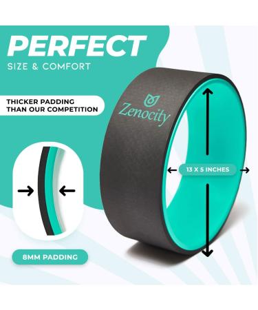 Yoga Back Roller for Stretching and Pain Relief - Foam Back Stretcher with Thick Padding - Improve Flexibility and Balance - Single - Buy Online on GoSupps.com