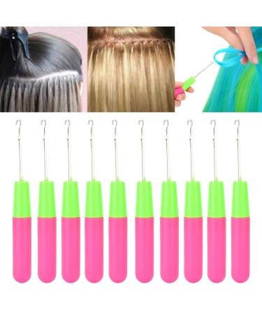 10 Pieces Crochet Latch Needles for Hair Extensions & Braids - Dreadlock Needle & Hair Threader - Buy Online on GoSupps.com