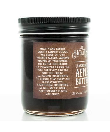 Hearth and Pantry Apple Butter Spread - Classic Dutch Fruit Butter Gift - Gluten Free, All-Natural - 9oz Jar - Buy Online on GoSupps.com