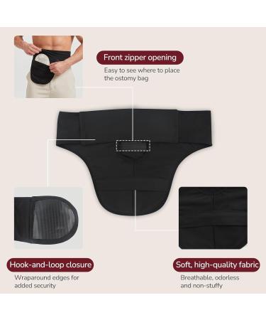 Ostomy Belt for Men & Women | Adjustable Colostomy Support Wrap for Swimming & Outdoor Activities (XXXL 44-49 - Buy Online on GoSupps.com