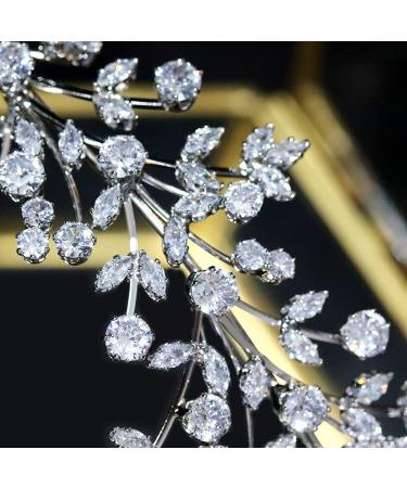 Aoligrace CZ Bride Headband - Bridal Wedding Hair Accessories - Buy Online on GoSupps.com