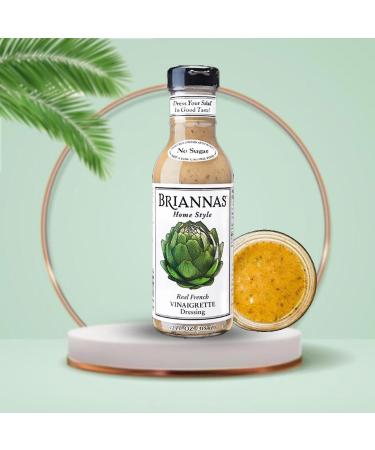 Brianna's Salad Dressing Pick N Mix - Choose From 6+ Flavours | American Creamy Balsamic Caesar Blue Cheese Dijon Honey Mustard Ranch More - Pack of 2 X 355ml - Buy Online on GoSupps.com