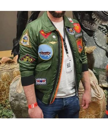 Top Gun 'Talk to Me Goose' Embroidered Patch - White | for Jackets, Jeans, Clothes & Bags - Buy Online on GoSupps.com