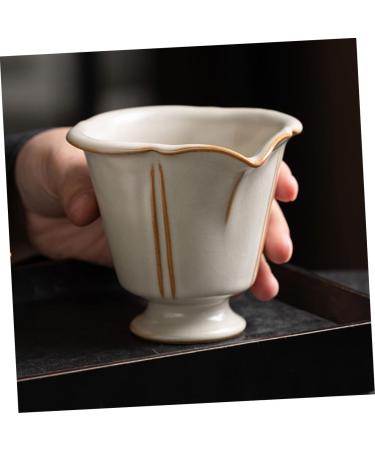 Zerodeko Ceramic Fair Cup Drinking Glasses Water Glasses Coffee Mugs Cofee Creamer Tea Cup Household Teacup - Buy Online on GoSupps.com