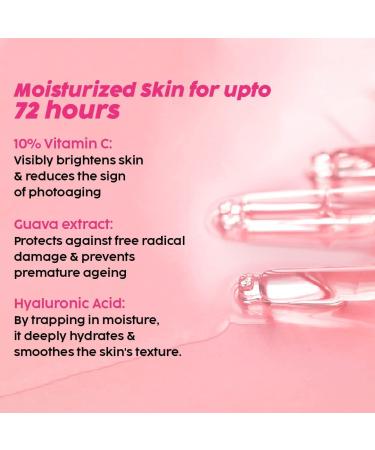 JOKE 10% Vitamin C Guava Face Serum for Skin Brightening & Even toned complexion with Hyaluronic acid & Pentavitin for Women & Men - Buy Online on GoSupps.com
