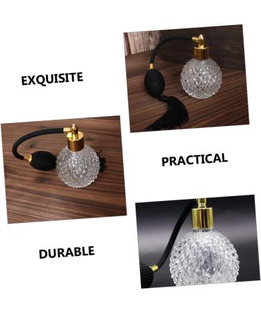 Angoily Perfume Bottle Mini Vintage Perfume Spray Bottle - Refillable Liquid Container for Travel Skincare Lotion - 100ml Glass Men Perfume Mens Powder Man White Retro Bottle - Buy Online on GoSupps.com