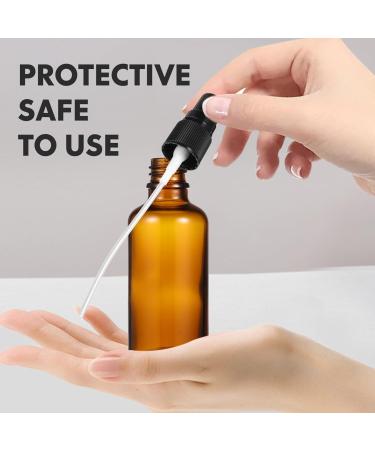 Buy Healvian Empty Spray Bottles - 10 Pack Amber Glass Sprayers for Essential Oils Perfumes & Cosmetics - 10ml & 50ml Refillable Fine Mist Sprayer - Buy Online on GoSupps.com