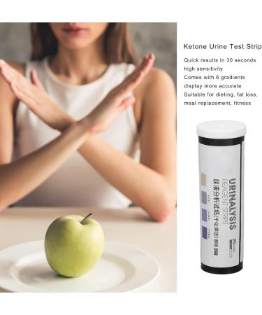 Anggrek Ketone Urine Test Strips 25pcs - High Sensitivity Ketones Level Measure for Dieting & Fitness - Accurate Results - Buy Online on GoSupps.com