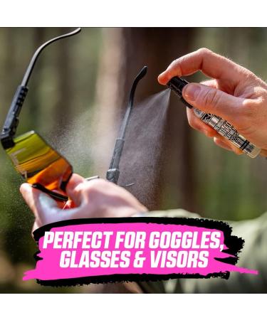 Muc Off Premium Anti-Fog Treatment 30ml - Long-Lasting Intensive Anti-Mist Spray for Helmet Visors, Goggles, Glasses - Buy Online on GoSupps.com