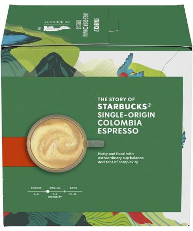 Nescafe Dolce Gusto Starbucks Colombia Espresso x 3 Boxes (36 Capsules) - Buy Online on GoSupps.com