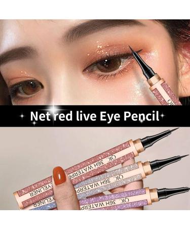 QIC Starry Sky Waterproof Liquid Eyeliner Pencil - Fast Dry & Non-Smudge Eye Makeup - Buy Online on GoSupps.com