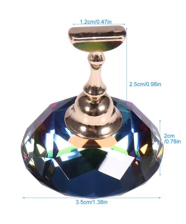 Magnetic Nail Tip Exercise Stand - Colorful Diamond Crystal Display Holder for Manicure Art | International Shipping - Buy Online on GoSupps.com