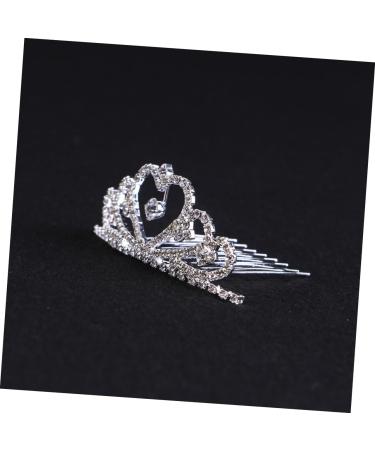 FRCOLOR Girl Combs for Prom Mini Rhinestone Hair Comb Headpiece Kids Comb Girl with Combs Kids Tiara Comb for Girls Headdress Child Crown - Buy Online on GoSupps.com