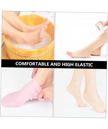 Beavorty 3 Pairs Sock Gel Booties Humidor Gel Skin Soles Foot Moisturizer for Dry Feet Gel Spa Stocking Dry-Proof High Heels Skin Protect Soles Women's Box Sebs Pink Moisturizing - Buy Online on GoSupps.com