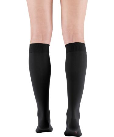 Buy Medi Duomed Basic Knee Socks with Lace - Unisex Compression Stockings CCL2 for Women & Men - Black - Size I - Buy Online on GoSupps.com