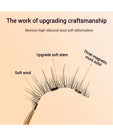 Shop Icerostma Magnetic Eyelashes - Reusable & Glue-Free Lashes with Applicator | International Shipping Available - Buy Online on GoSupps.com