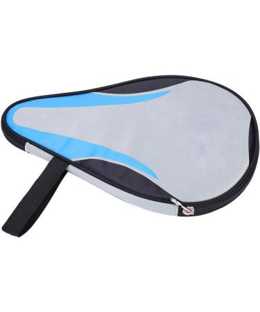 Alomejor Blue Ping Pong Paddle Case | Waterproof Oxford Table Tennis Bat Bag for Full Protection - Buy Online on GoSupps.com