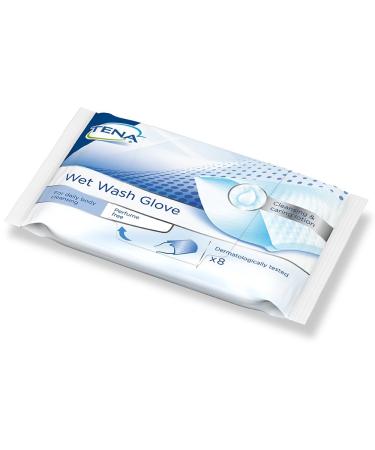 TENA Wet Wash Gloves without perfume (1x5 pieces)