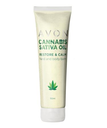 avon canabis and sativa oil hand and body balm