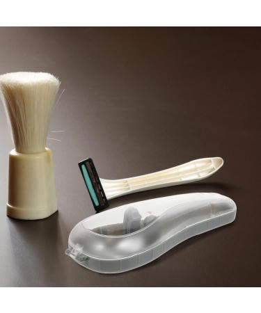 Homsfou Electric Razor Storage Box - Hard Shell Organizer for Male Razors & Shavers - Waterproof Shower Case for Blade Safety - Miss Gray - Buy Online on GoSupps.com