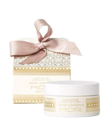 MOR Little Luxuries Snow Gardenia Body Butter 50g | Nourishing & Hydrating | International Shipping Available - Buy Online on GoSupps.com