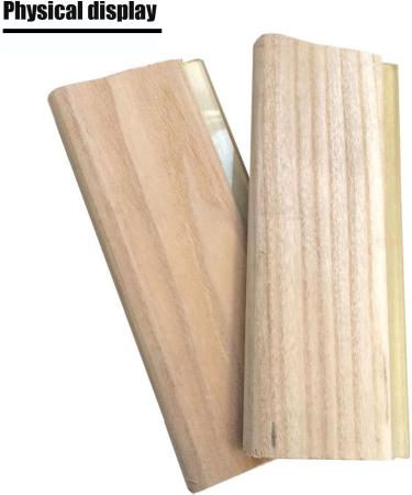 TIANIUSEEN 18 Wooden Screen Printing Squeegee - 65 Durometer Rubber Blade, Lumber Handle - Buy Online on GoSupps.com