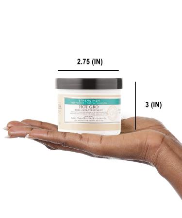 Dr. Miracle's Hot Gro Hair and Scalp Treatment - Aloe, Shea Butter, Jojoba Oil - 4 oz - Buy Online on GoSupps.com