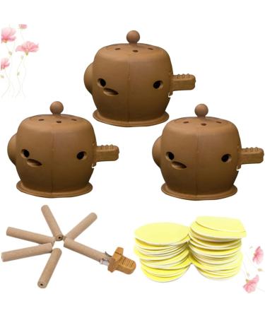 Buy Healeved 3 Set Vascular Tools - Moxibustion Kit with Moxa Container & Acupuncture Stick Holder | International Shipping Available - Buy Online on GoSupps.com
