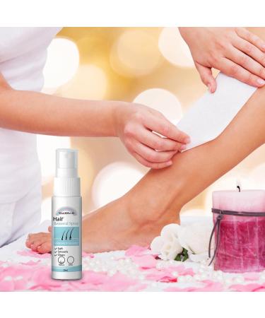 Hair Inhibitor | Gentle and Non Irritating Hair Stop Growth Spray with Natural Plant Extract - Women's Hair Depilatory Spray for Body Face Arm Armpit and Legs - Buy Online on GoSupps.com