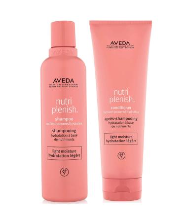 Aveda Nutriplenish Light Moisture Shampoo and Conditioner 8.5 oz Duo Set