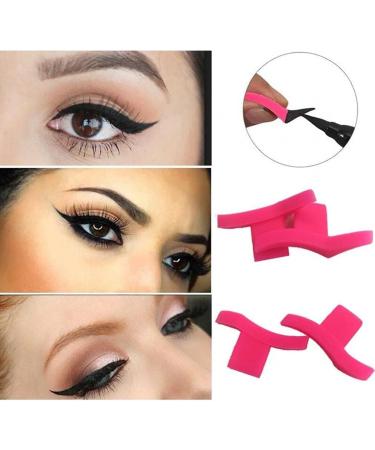 1pair Winged Eyeliner Stamp Style Multifunction Eye Liner Stamp Makeup Beauty Eye Liner Tool for Woman Fashion Design - Buy Online on GoSupps.com