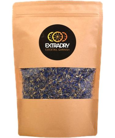  Extra Dry Extra dry - Dried Blueberry Petals for Cocktails 80g | 100% Natural Floral Filling for Cocktails Teas Infusions Desserts Pastries | No Additives | Packaged in France - Buy Online on GoSupps.com