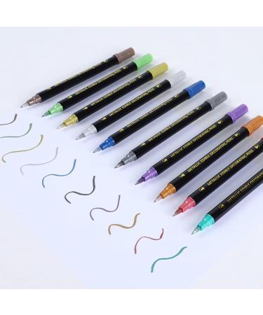 Double Sided Edible Food Coloring Marker Food Grade Pens for Cake Decorating Cookie Frosting Fondant Eggs Chocolate Brown - Buy Online on GoSupps.com