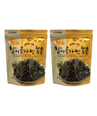 Korean Premium Roasted and Sea Salted Seasoned Seaweed Laver Snack 50g (Pack of 2) - Buy Online on GoSupps.com