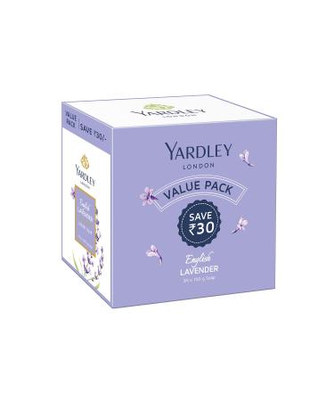 Buy Yardley English Lavender Luxury Soap - 3x100gm | International Shipping Available - Buy Online on GoSupps.com